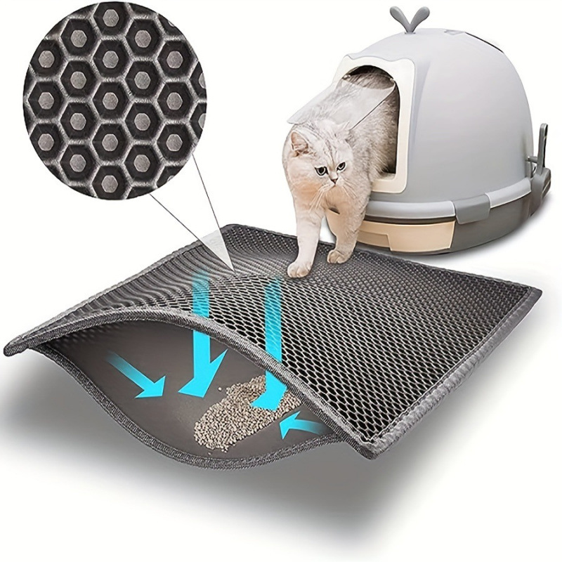 Cat Litter Mat - Tapis de bac à litière pour