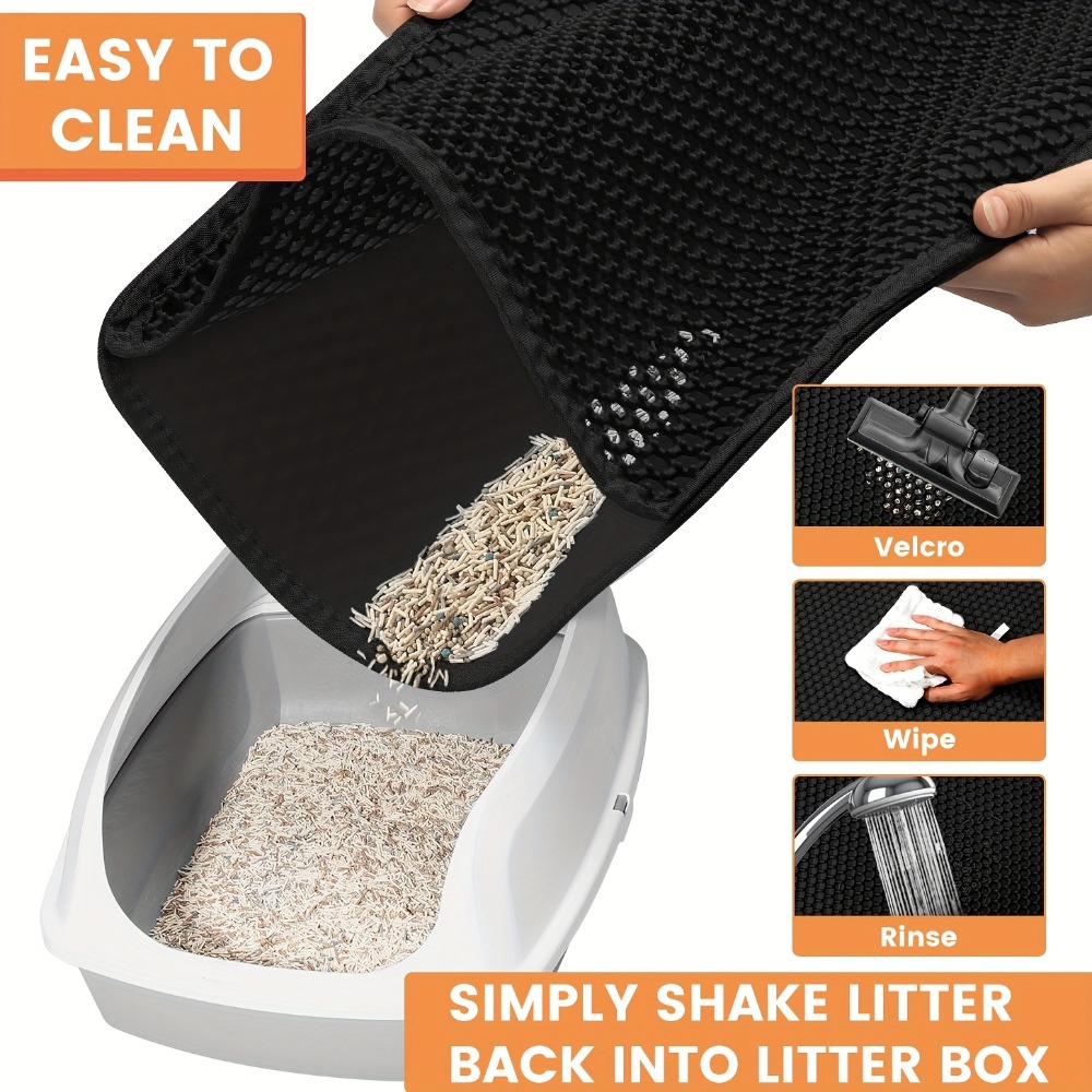 Grand tapis de litière pour ch - Cat Litter Mat avis et prix