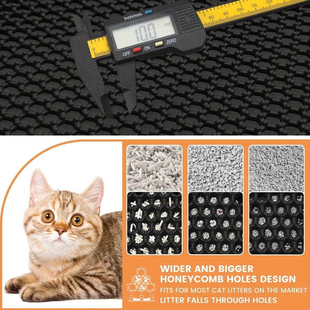 Grand tapis de litière pour ch - Cat Litter Mat avis et prix
