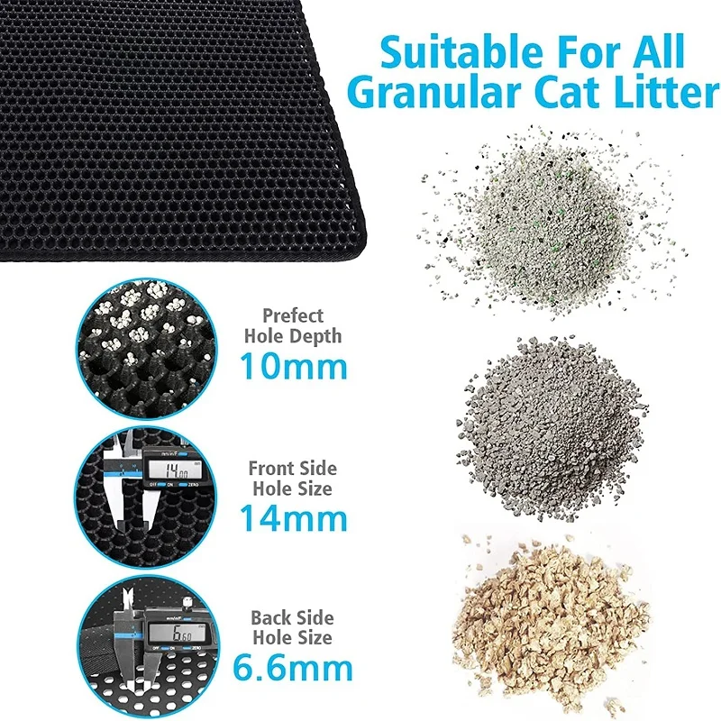 Tapis de litière pour chat de  - Cat Litter Mat avis et prix