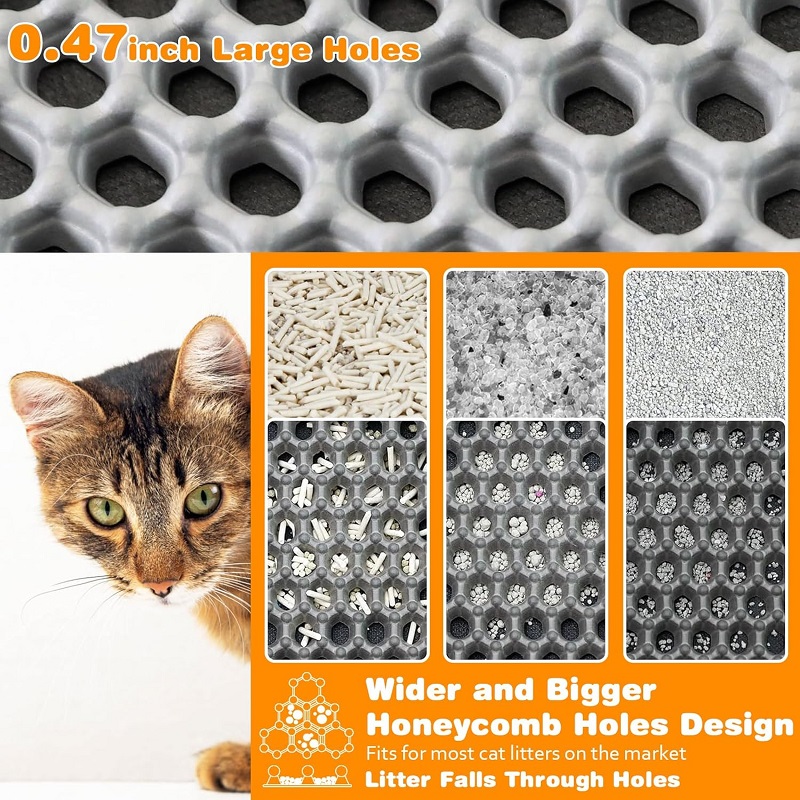 Tapis de litière pour chat de  - Cat Litter Mat avis et prix