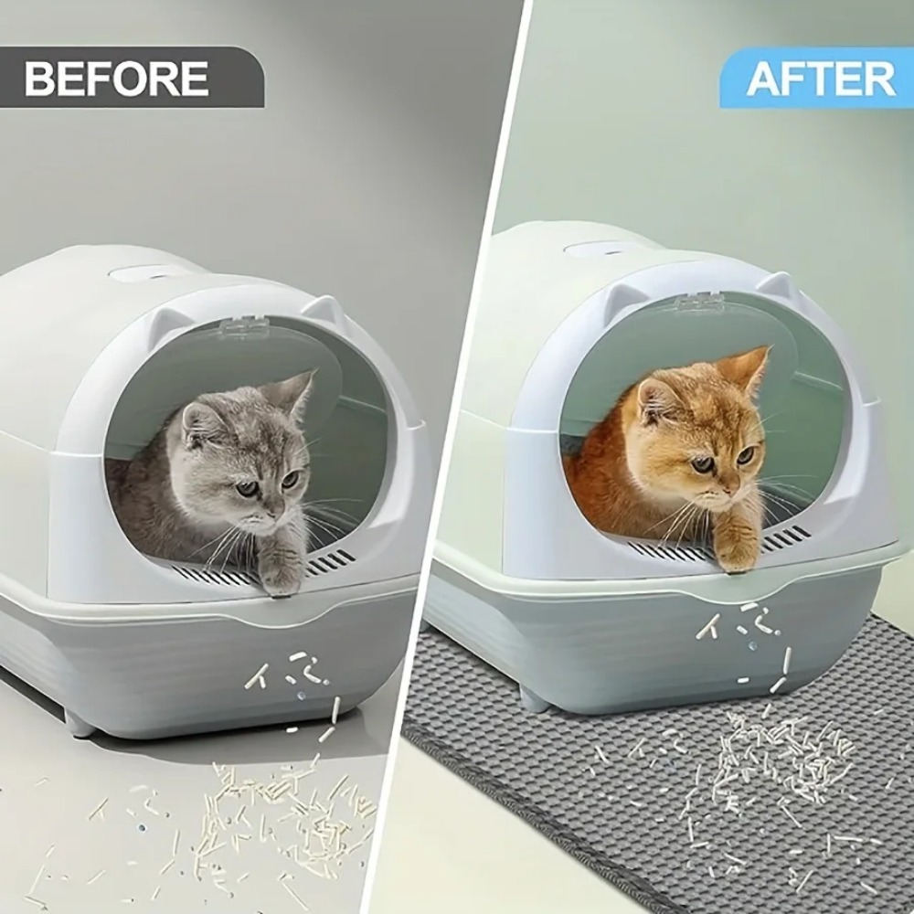 Tapis à litière pour chat doub - Cat Litter Mat avis et prix