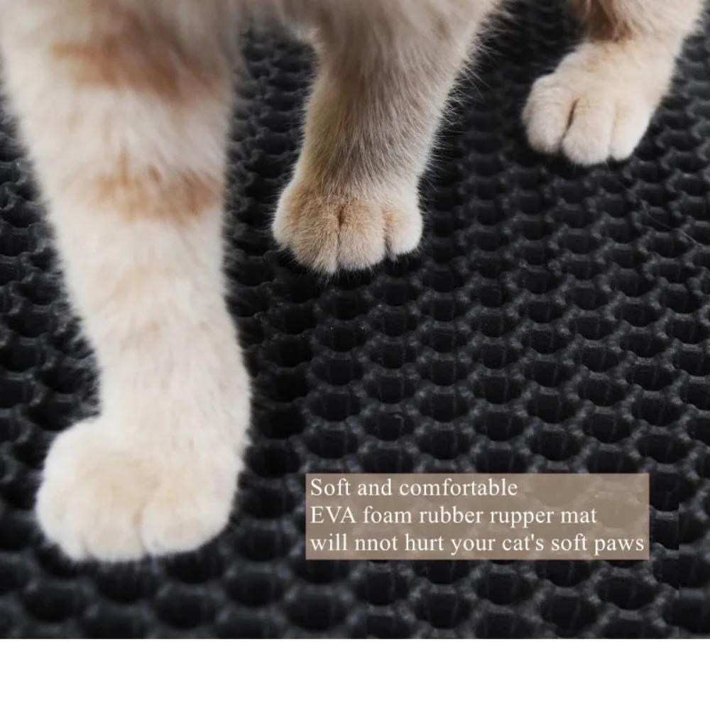 Tapis à litière pour chat doub - Cat Litter Mat avis et prix